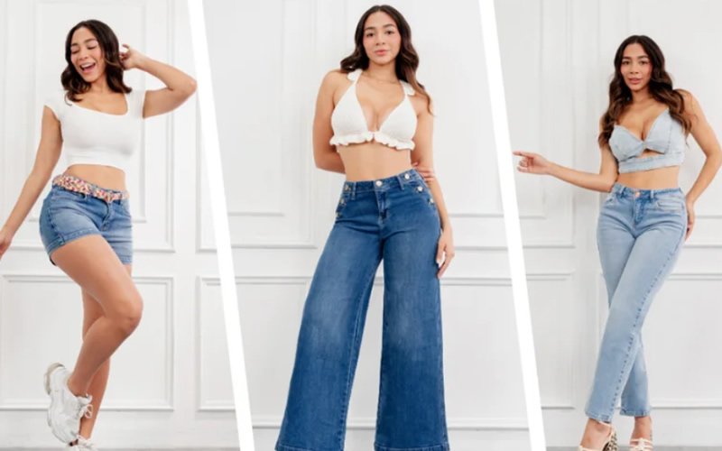 女士牛仔裤 外贸B2C商城独立站搭建